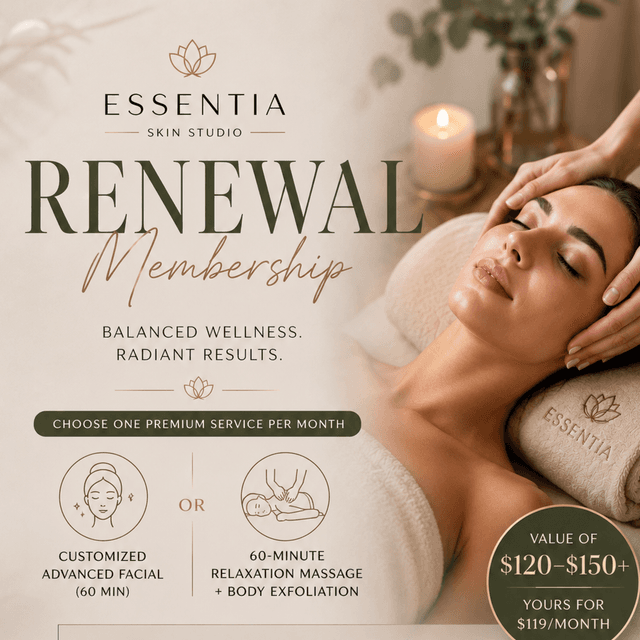 Essentia Renewal Membership at Essentia Skin Studio in Wesley Chapel, FL